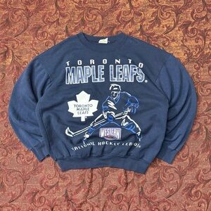 90s Toronto Maple Leafs NHL Crewneck
